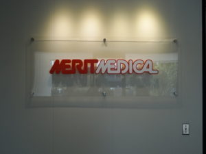 Merit Medical - San Jose, CA | Lobby Sign